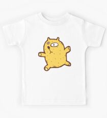 Sketchy cartoon teddy bear Kids Tee