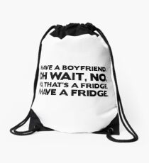 Fridge Boyfriend Drawstring Bag