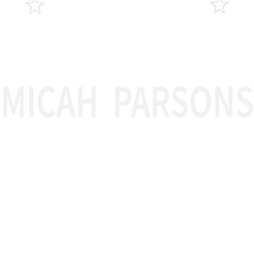 Micah Parsons T-Shirt, Micah Parsons Jerseys, Micah Parsons Cowboys   Essential T-Shirt for Sale by DH-Designer