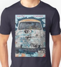 Berlin Trabant Car On The Berlin Wall Unisex T-Shirt