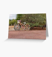 The Knitted Bike Greeting Card