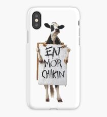 Eat Mor Chikin iPhone Case