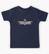 Custom Top Gun Style - DO NOT ORDER - EXAMPLE ONLY - SEE DESCRIPTION Kids Tee