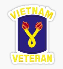 The 196th Infantry Brigade Vietnam Veteran Sticker