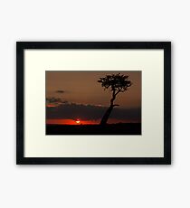 Mara Sunset Framed Print
