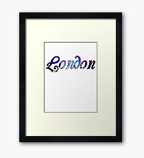 LONDON Framed Print