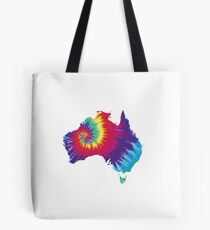 Australia Tie Dye Tote Bag