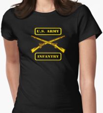 Army Infantry T-Shirt Women's Fitted T-Shirt