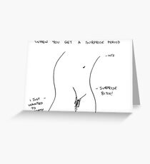 surprise lol Greeting Card
