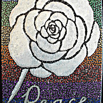 Artwork thumbnail, Peace Flower by leonitalee