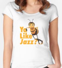 Ya Like Jazz? Women's Fitted Scoop T-Shirt