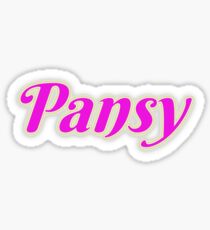 Pansy Sticker