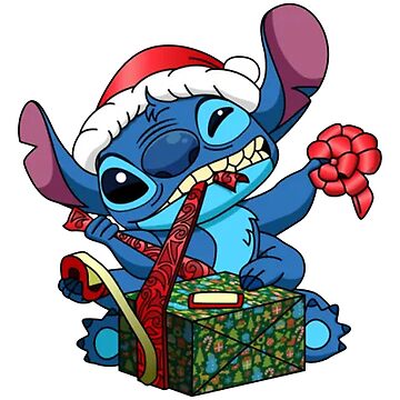 Disney Stitch Xmas' Sticker