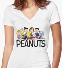 The Complete Peanuts Women's Fitted V-Neck T-Shirt