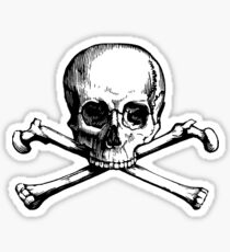 Skull and Crossbones Sticker