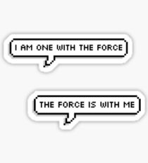 The Force Sticker