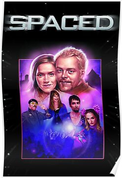 Spaced TV Show Artwork Poster