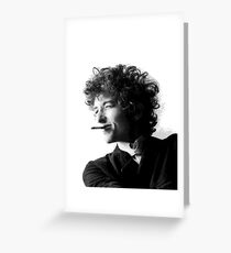 Bob Dylan Greeting Card