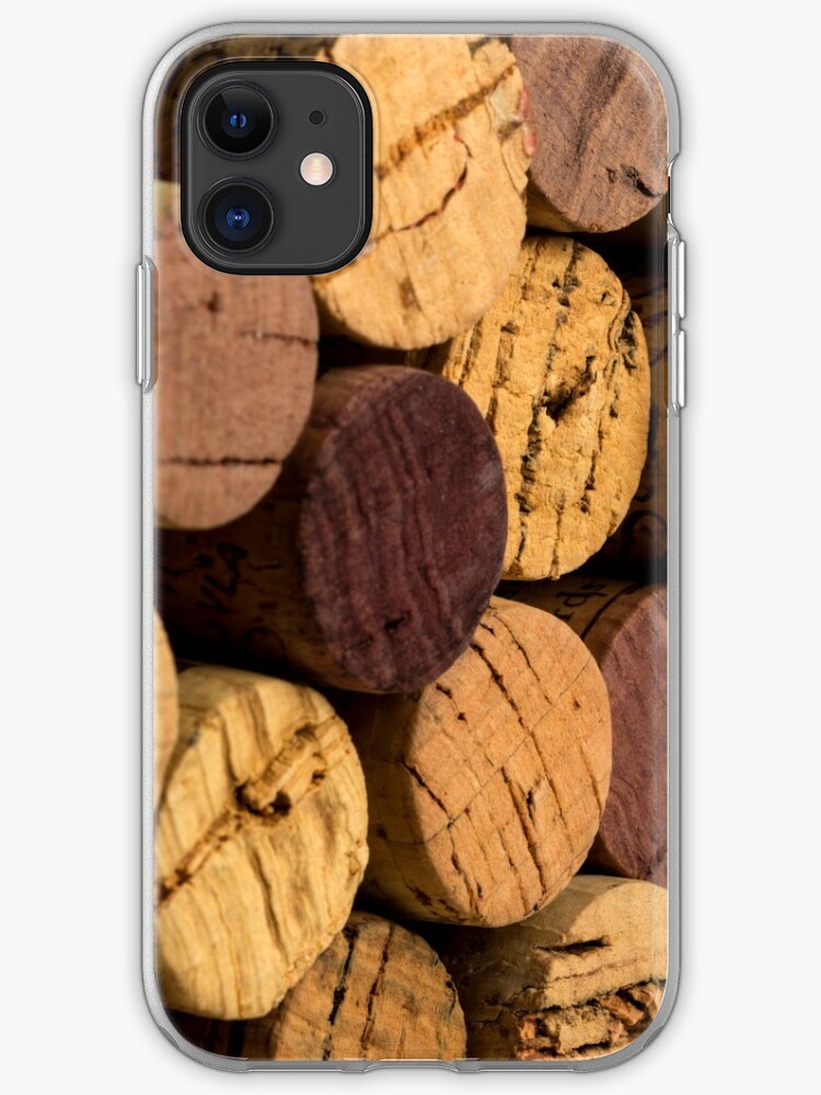 "Wine bottle cork ends" iPhone Case & Cover by DavidMay Redbubble