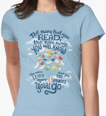 Go places Women's Fitted T-Shirt