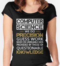 computer science Women's Fitted Scoop T-Shirt