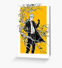 Yellowish Greeting Card