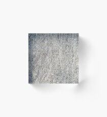 Flat surface of a gray granite stone Acrylic Block