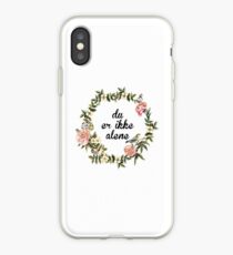 not alone iPhone Case