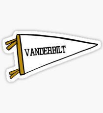 Vanderbilt Flag 2 Sticker