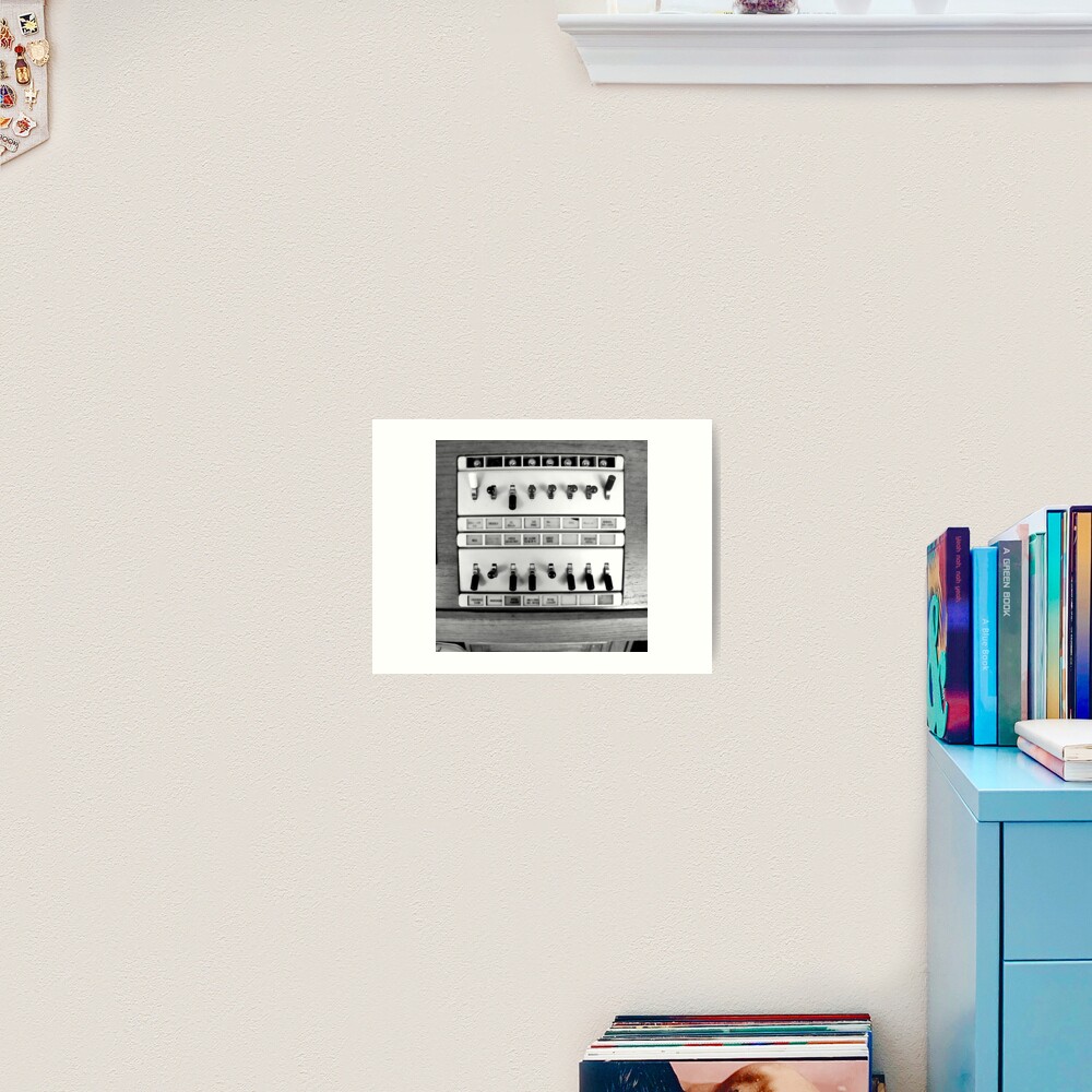 Telephone Switchboard, Royal Yacht Britannia Art Print