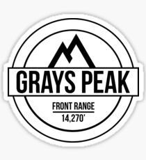 Grays Peak Sticker