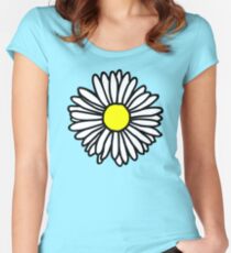 Daisy and Daisies Women's Fitted Scoop T-Shirt