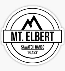 Mount Elbert Sticker