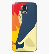 Cyndaquil - 2. Gen. Hülle & Klebefolie für Samsung Galaxy
