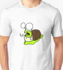 snail in a neck brace Unisex T-Shirt