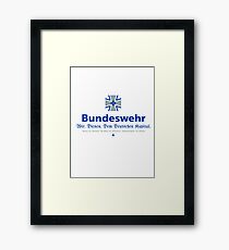 armed forces Framed Print