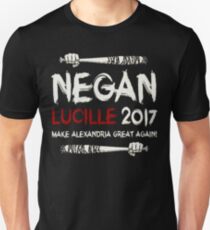 Negan Lucille 2017 Slim Fit T-Shirt