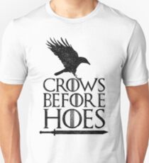Camiseta unisex Cuervos antes de azadas