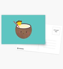 pina colada Postcards