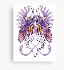 Mab the Queen of Fey (purple) Canvas Print