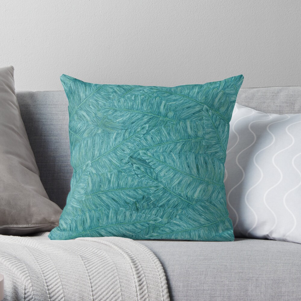Tropical Throw Pillow