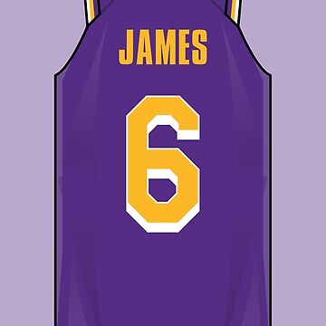 LeBron James Jersey Poster for Sale by designsheaven