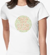 Fuck The Color Blind Women's Fitted T-Shirt