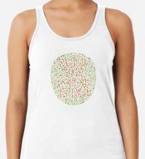 Fuck The Color Blind Racerback Tank Top
