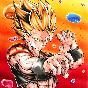 Gogeta ssj4 Poster by Abyllion-art