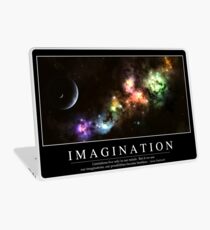Imagination: Inspirational Quote and Motivational Poster Laptop Skin