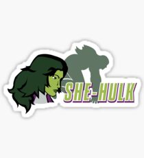 Green Lady Sticker
