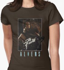 Aliens - Ripley & Newt Women's Fitted T-Shirt