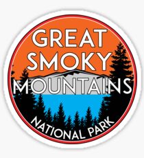 GREAT SMOKY MOUNTAINS NATIONAL PARK TENNESSEE NORTH CAROLINA GATLINBURG 5 Sticker