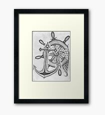 The voyage Framed Print